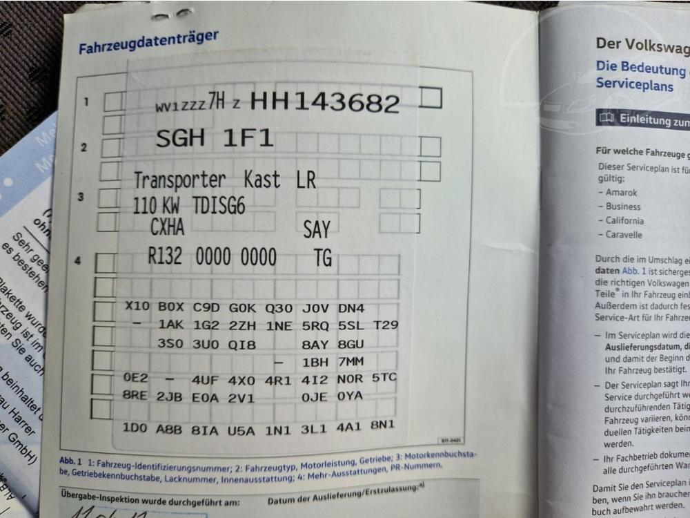 Volkswagen Transporter 2,0 TDI 110 Kw L2H1