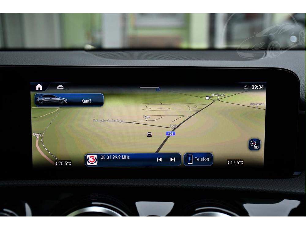 Mercedes-Benz A 180 ZRUKA LED NAV VIRTUAL 1M