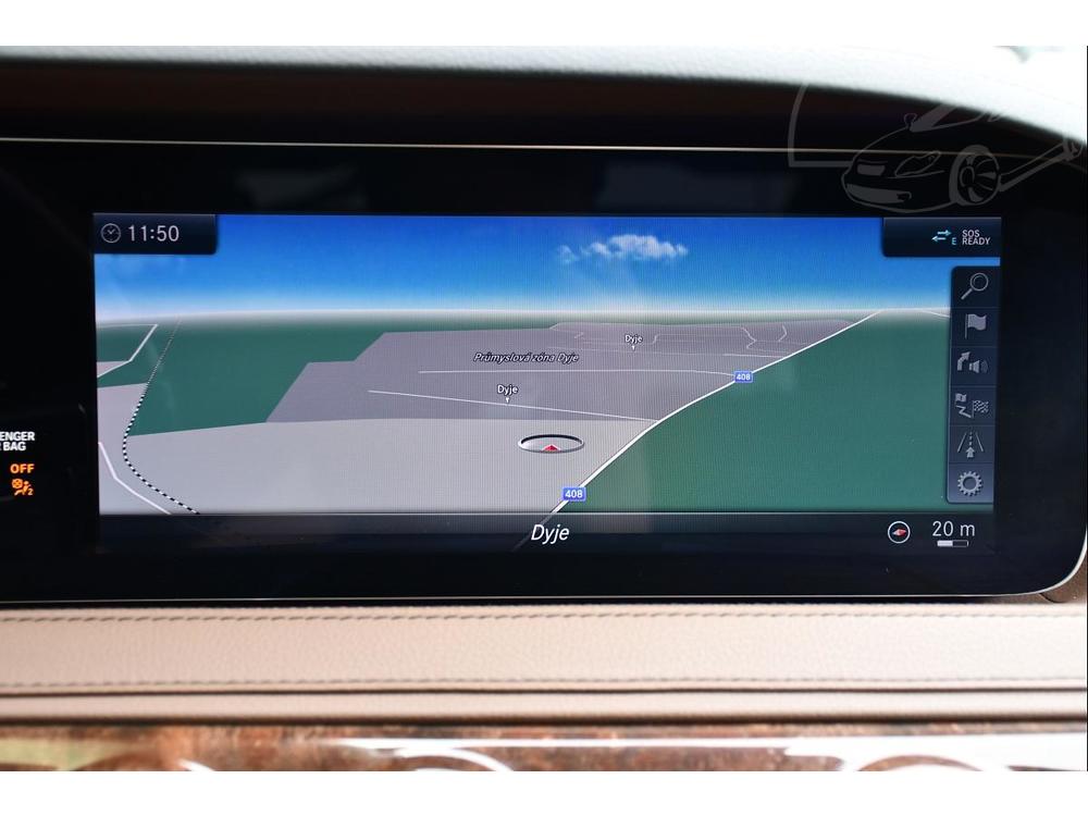 Mercedes-Benz S 560L MASA N.VISOIN HUD VZDUCH