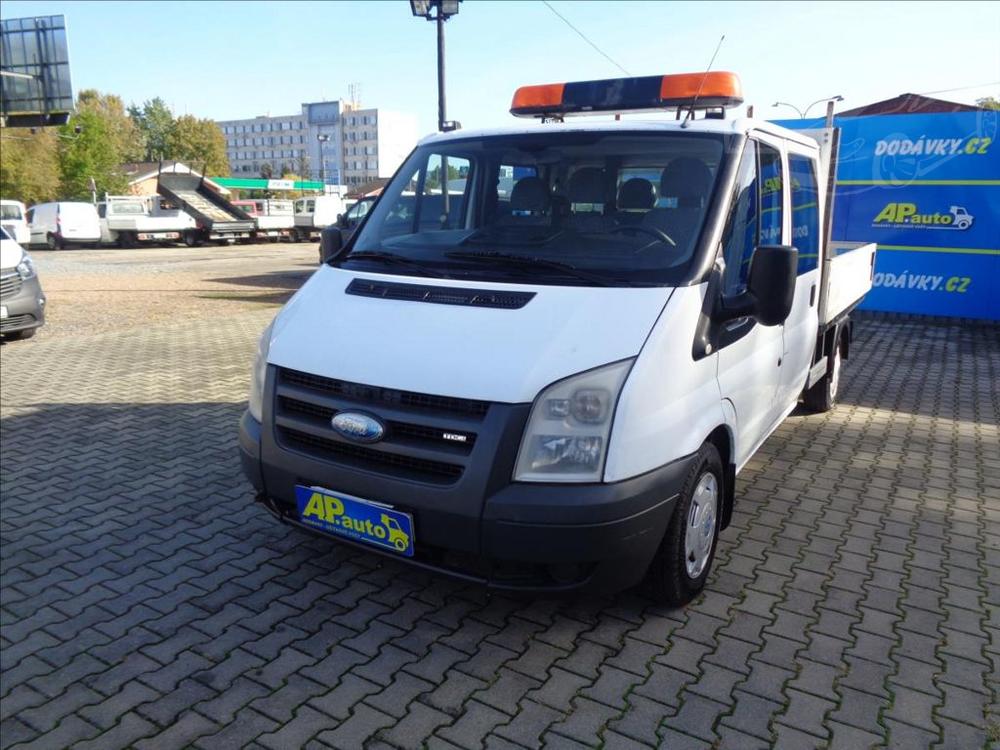 Ford Transit 2,2 TDCI DVOJKABINA VALNÍK 7MÍST