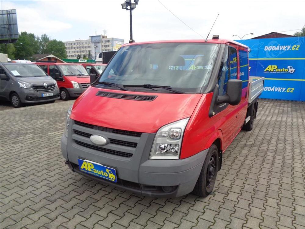 Ford Transit 2,2 TDCI 6 MÍST DVOJKABINA VALNÍK KLIMA