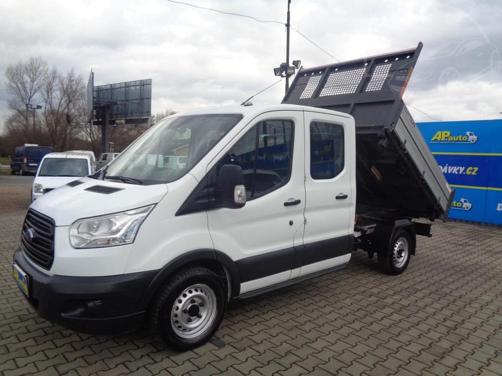 Ford Transit 2,2 TDCI  DVOJKABINA 3STRANN SKLOPKA