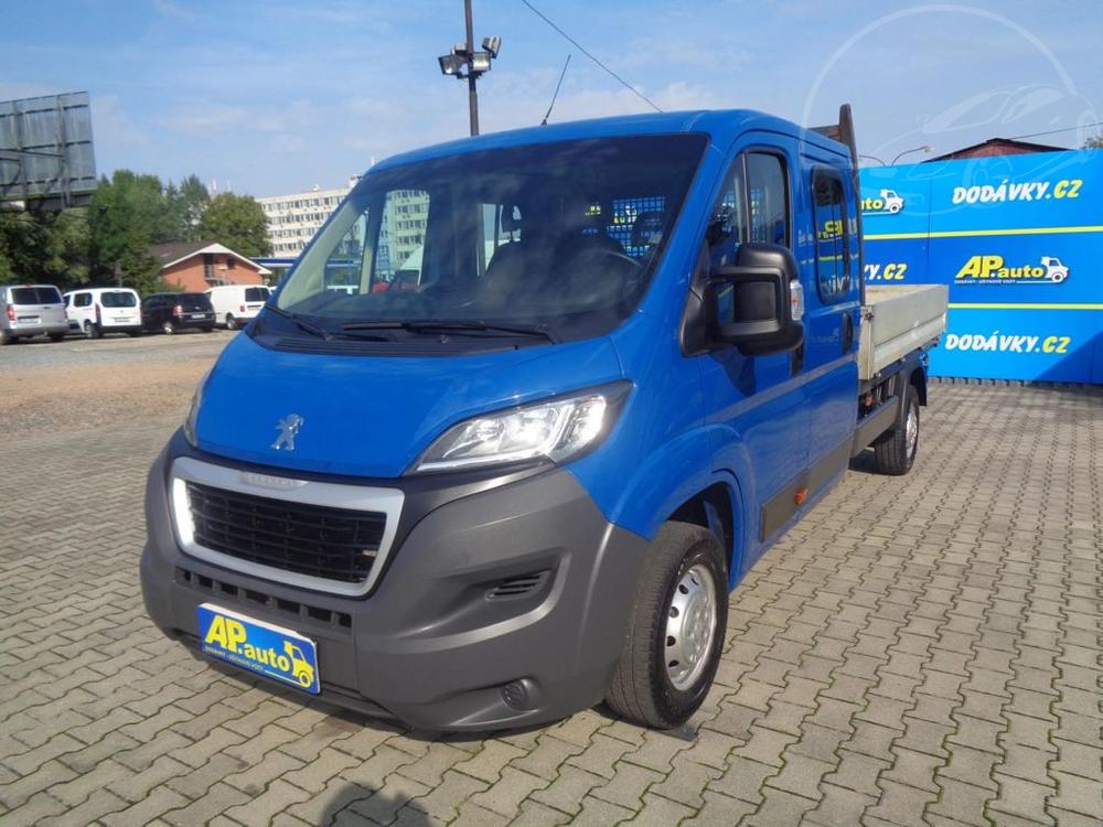 Peugeot Boxer 2,0 HDI 7MÍST DVOJKABINA VALNÍK