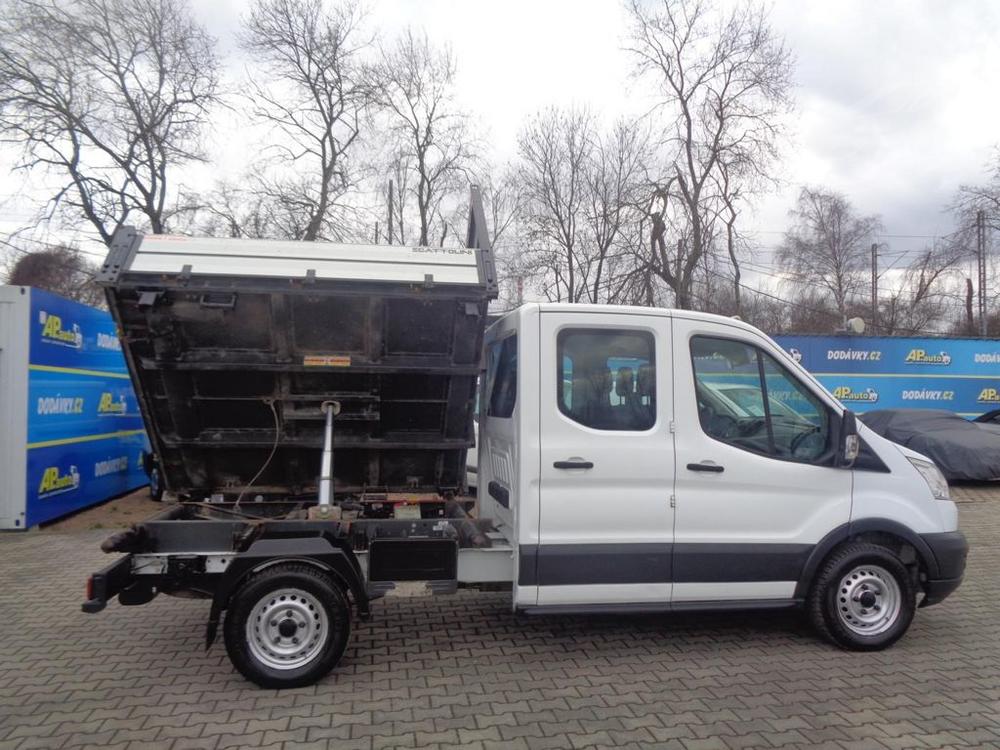 Ford Transit 2,2 TDCI  DVOJKABINA 3STRANN SKLOPKA