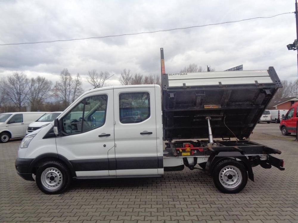 Ford Transit 2,2 TDCI  DVOJKABINA 3STRANN SKLOPKA