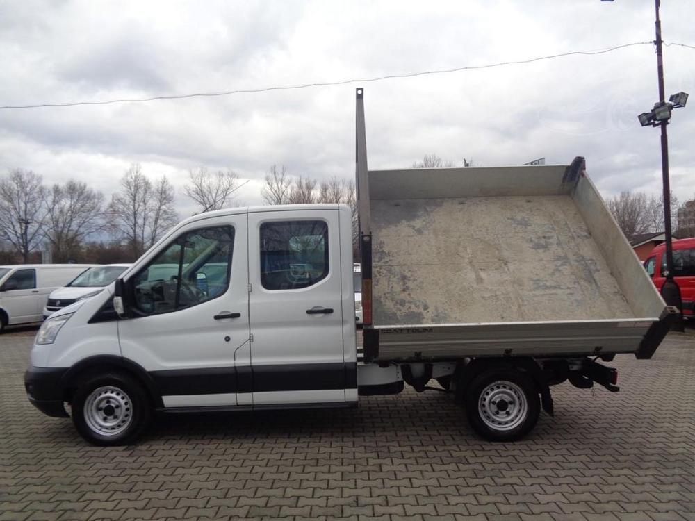 Ford Transit 2,2 TDCI  DVOJKABINA 3STRANN SKLOPKA