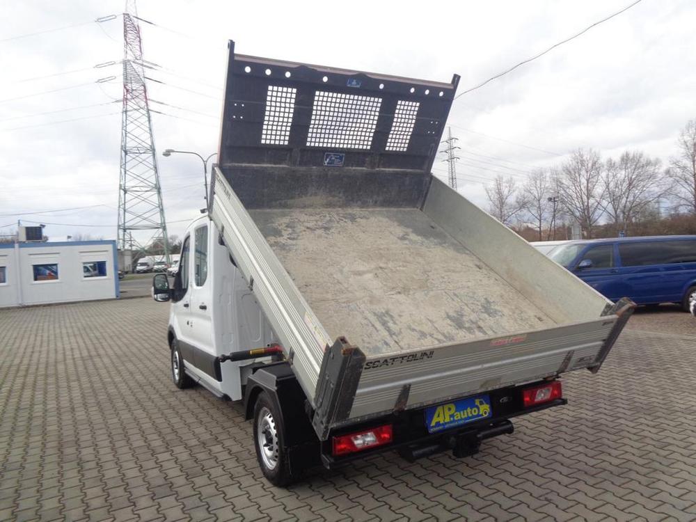 Ford Transit 2,2 TDCI  DVOJKABINA 3STRANN SKLOPKA