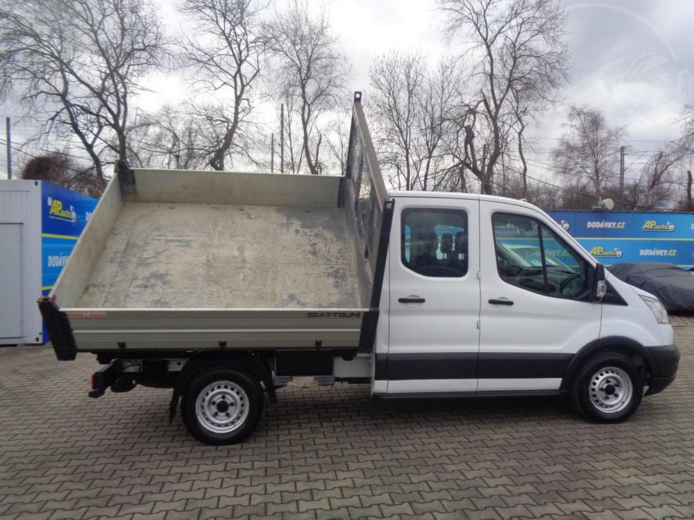 Ford Transit 2,2 TDCI  DVOJKABINA 3STRANN SKLOPKA