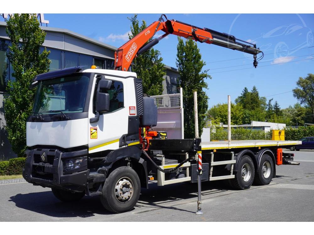 Renault K380 E6 6×4 HDS Fassi F175 A.