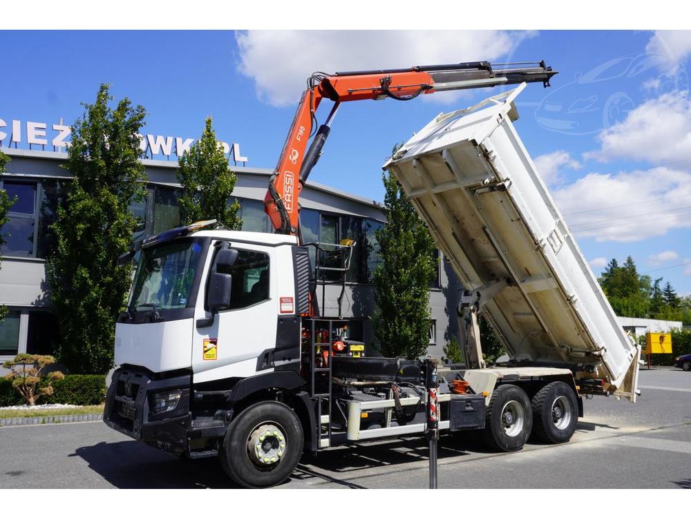 Prodm Renault C380 64 3-way tipper with HDS