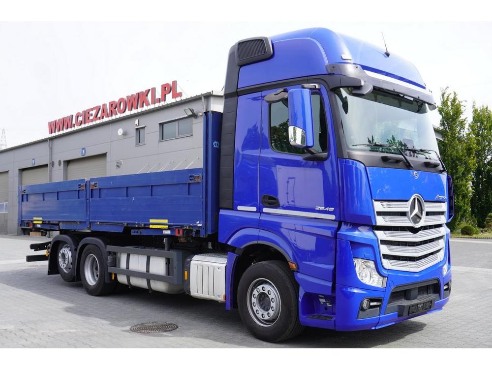 Mercedes-Benz Actros 2548 Giga E6 6×2 flatbe