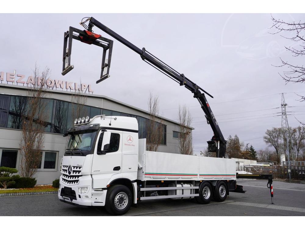 Mercedes-Benz  Arocs 62 2545 Crane HIAB 177 K