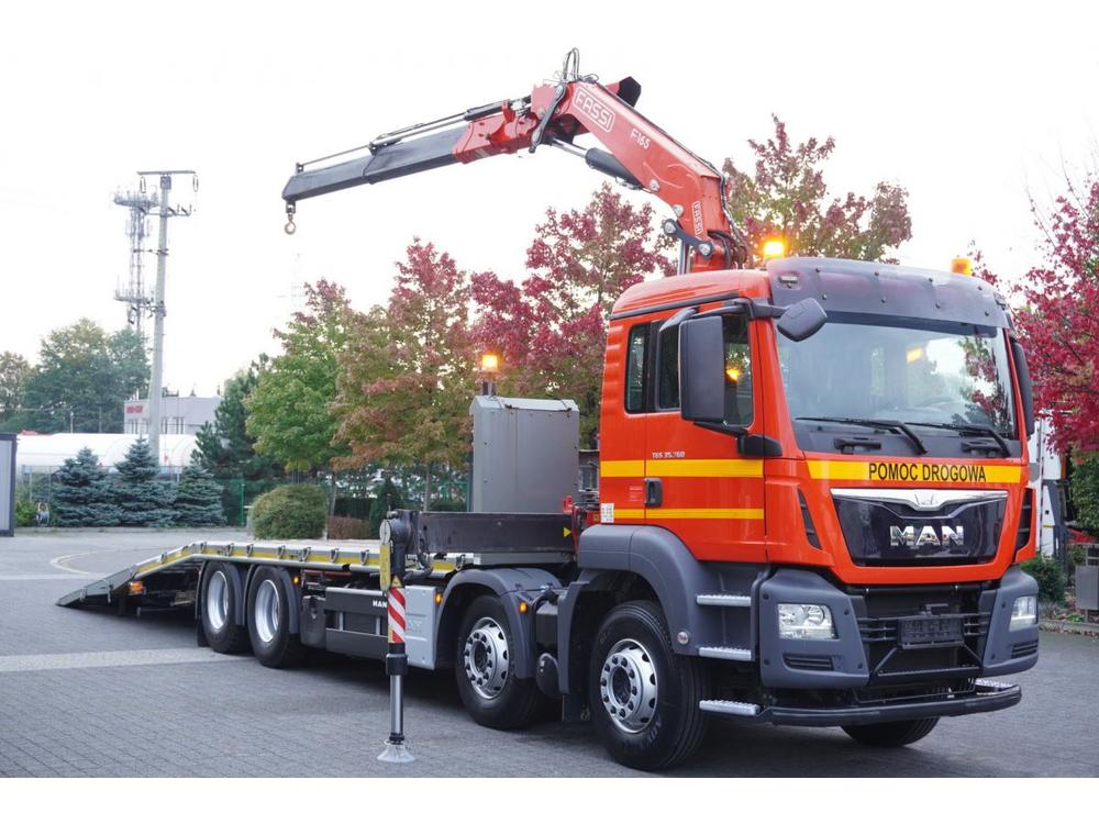 MAN TGS 35.360 E6 82 / HDS Fassi