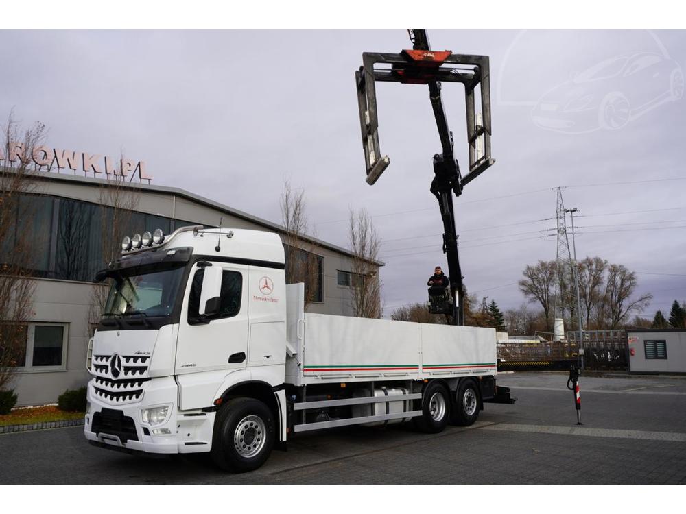 Mercedes-Benz  Arocs 62 2545 Crane HIAB 177 K