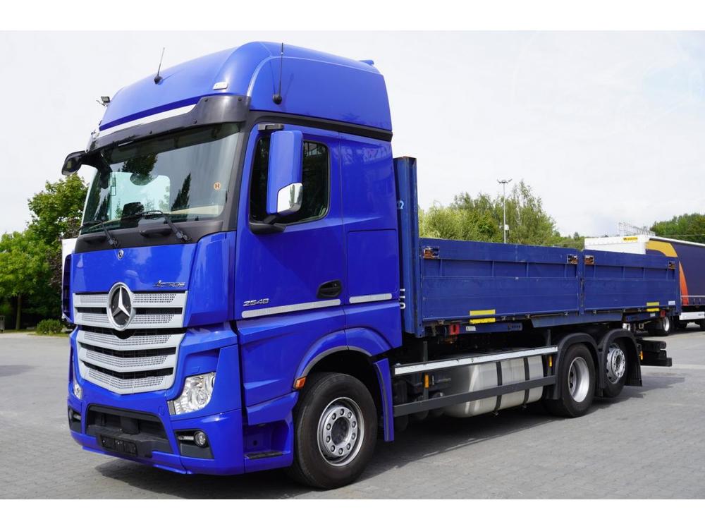 Mercedes-Benz Actros 2548 Giga E6 62 flatbe