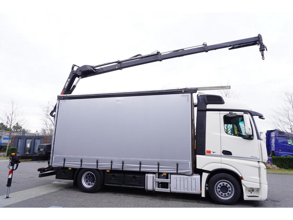 Mercedes-Benz Actros 1845 Crane HIAB 2 piece