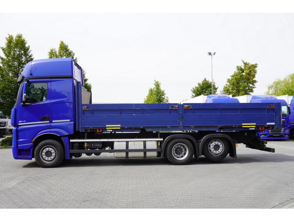 Mercedes-Benz Actros 2548 Giga E6 62 flatbe