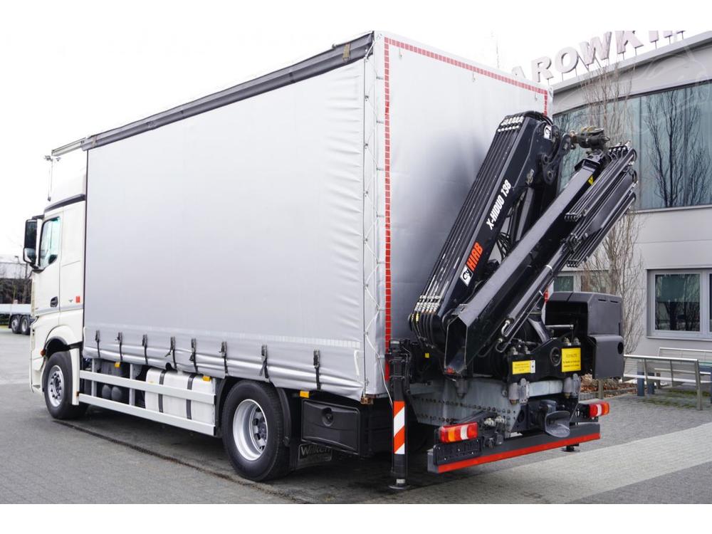 Mercedes-Benz Actros 1845 Crane HIAB 2 piece