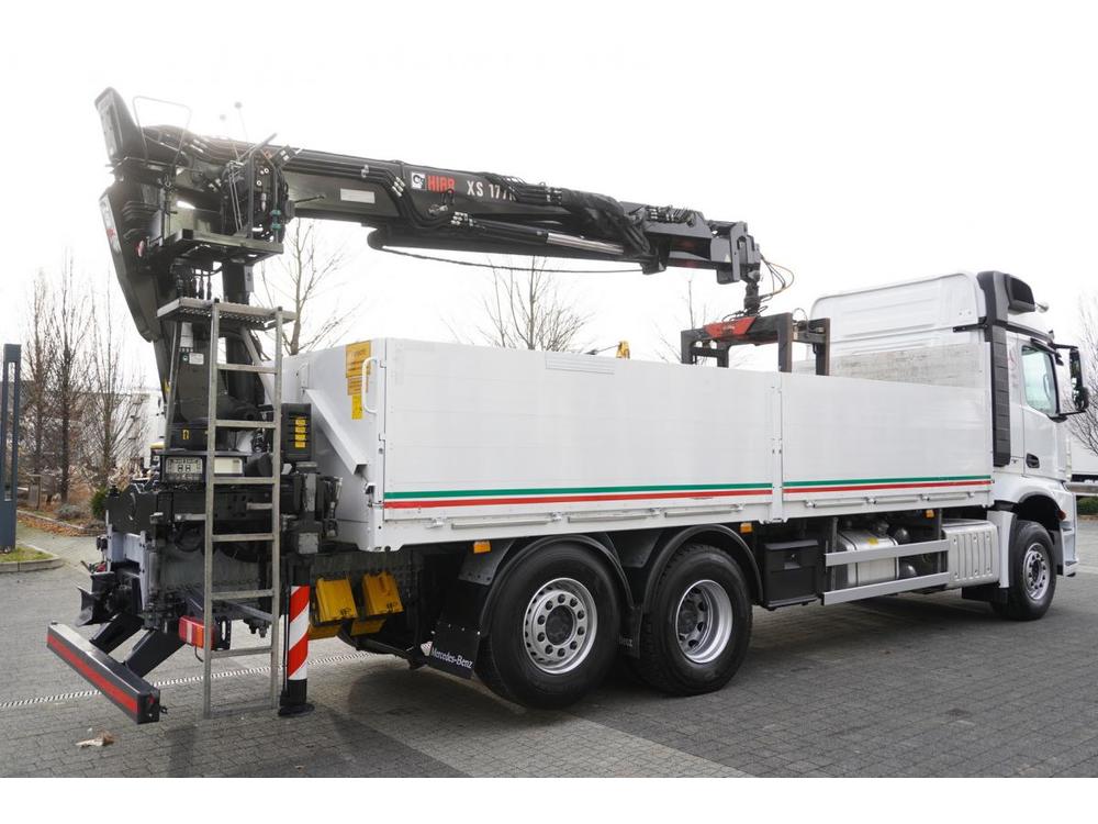 Mercedes-Benz  Arocs 62 2545 Crane HIAB 177 K