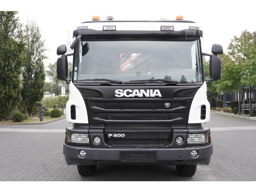 Scania  P400 64 tipper / Crane HIAB