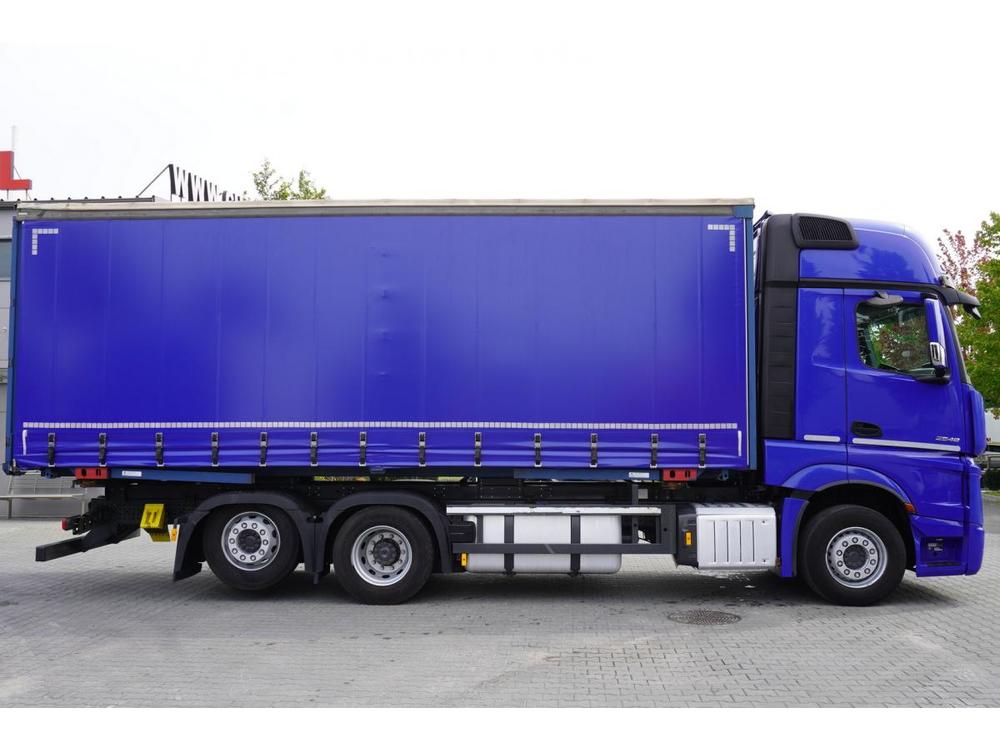 Mercedes-Benz Actros 2548 Giga E6 Curtainsid