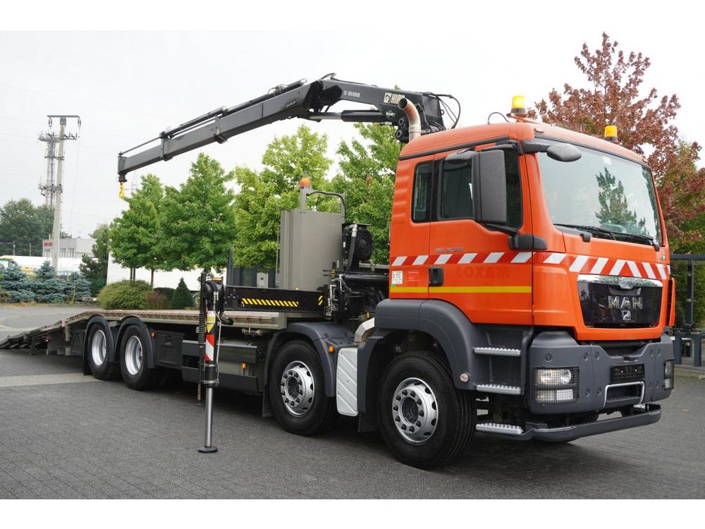 MAN TGS 35.360 E5 EEV 82 / Crane