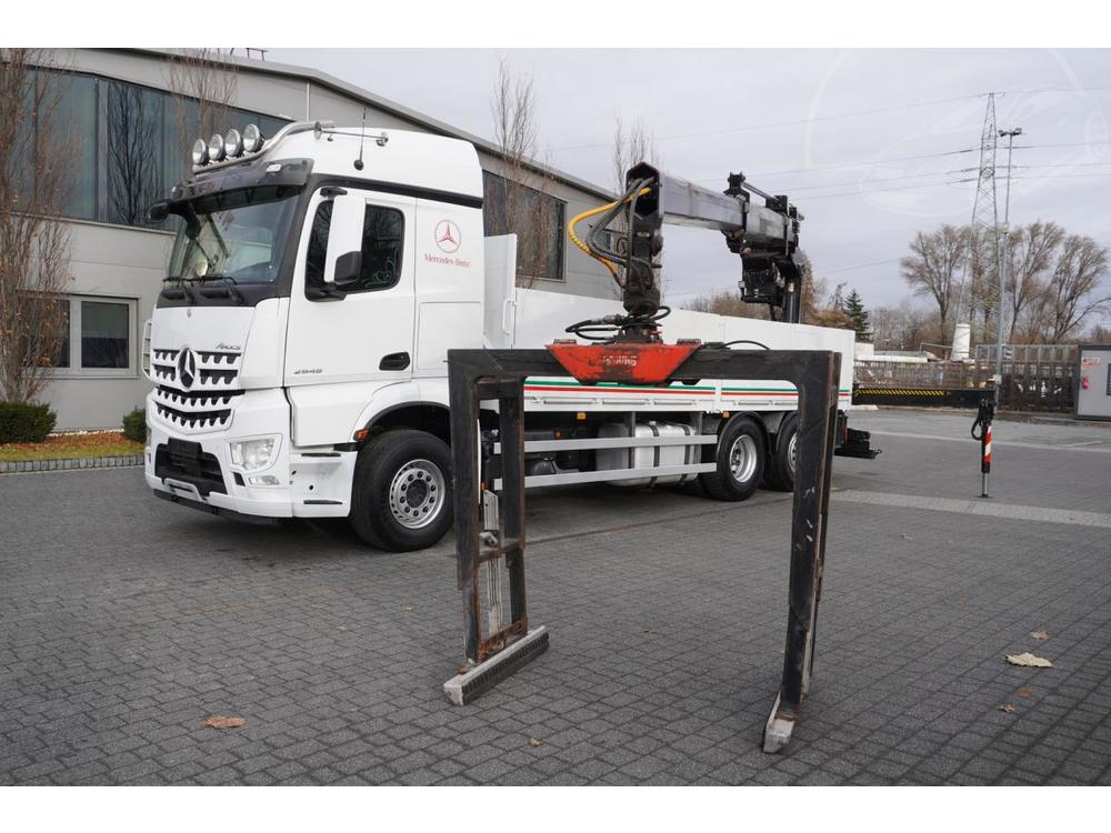 Mercedes-Benz  Arocs 62 2545 Crane HIAB 177 K