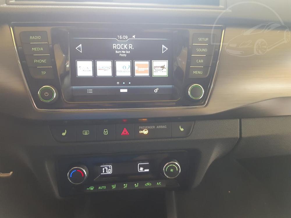 koda Fabia 1.0 i Combi DigiKLIMA Kamera