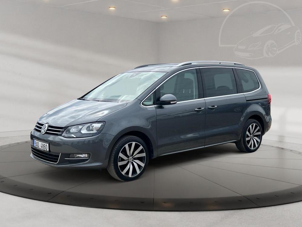 Volkswagen Sharan 2.0TDI 130kW 4x4 DSG 7MÍST KŮŽ