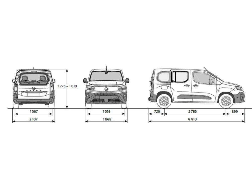 Opel Combo M1 -Elegance Plus L1 130 EAT8