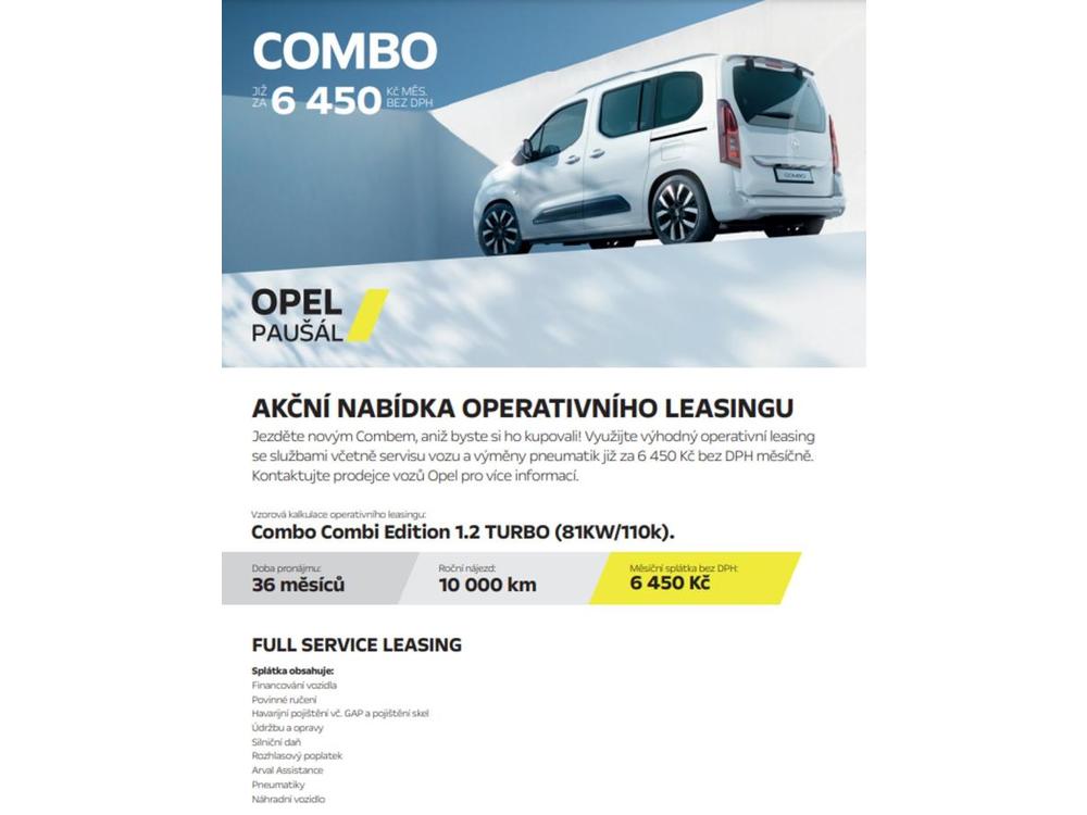 Opel Combo Elegance Plus L2 1,5 CDT MAN6