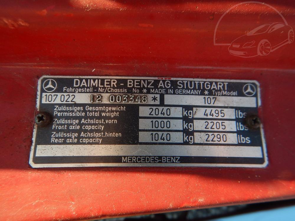 Mercedes-Benz SL SLC 280, AUTOMAT