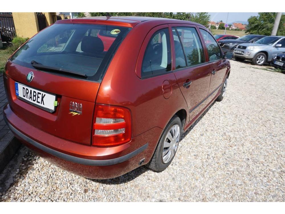 koda Fabia 1,4 MPI LPG