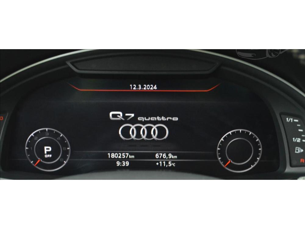 Audi Q7 3,0 TDi 200kW Q SLINE 7MST CZ