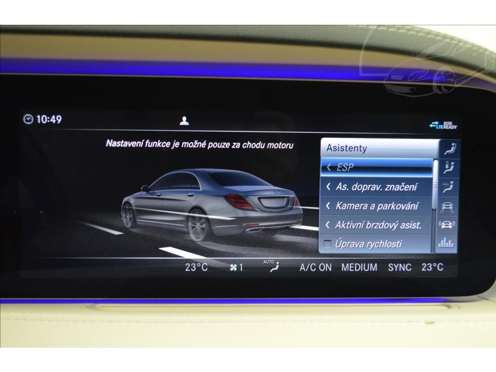 Mercedes-Benz S 4,0 S560 4M AMG HUD MAS CZ