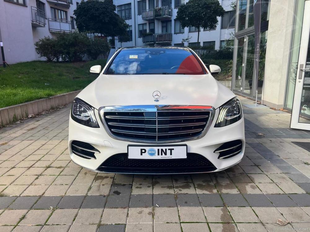 Mercedes-Benz S 400 d 4M White matt AMG Designo