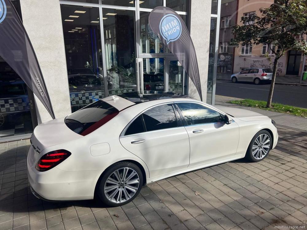 Mercedes-Benz S 400 d 4M White matt AMG Designo