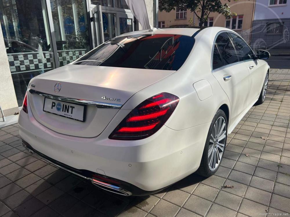 Mercedes-Benz S 400 d 4M White matt AMG Designo