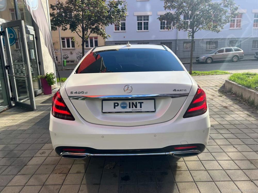 Mercedes-Benz S 400 d 4M White matt AMG Designo