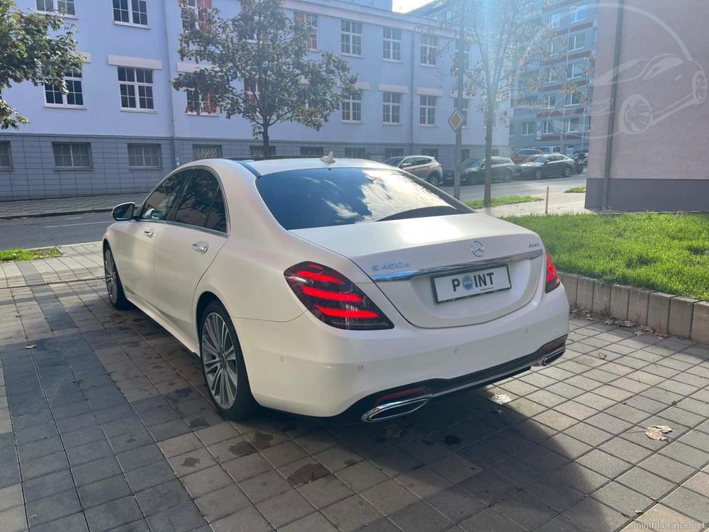 Mercedes-Benz S 400 d 4M White matt AMG Designo