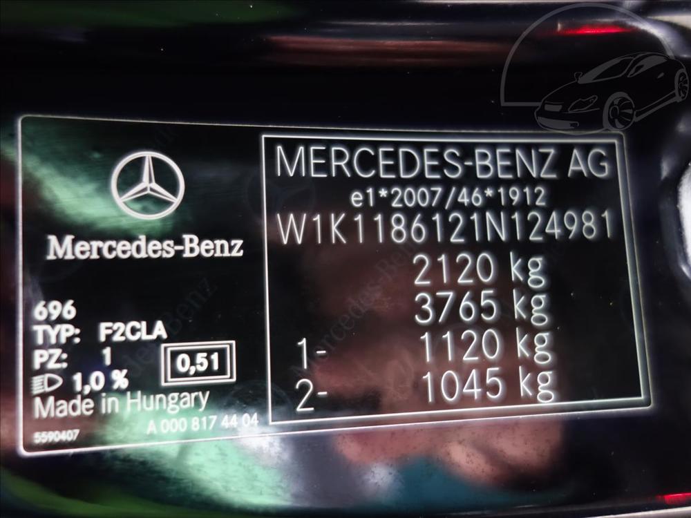 Mercedes-Benz CLA 2,0 200d 110kW LED NAVI