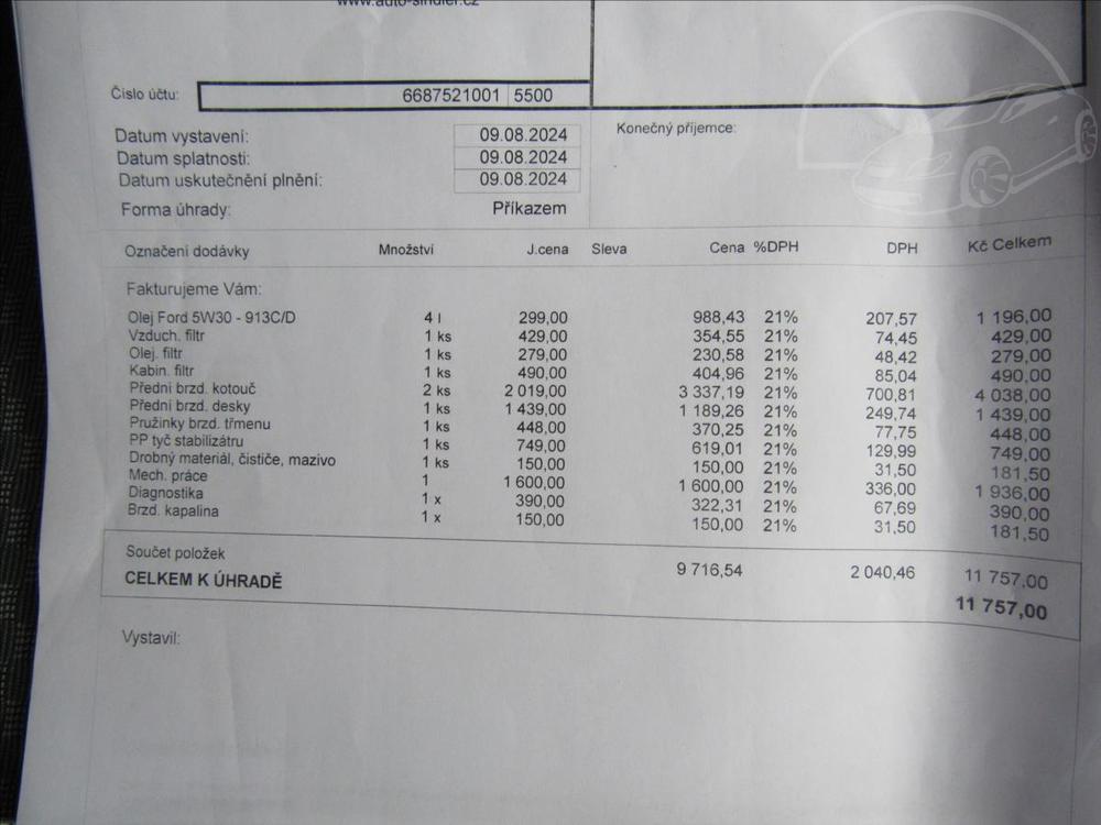 Ford Focus 1,6 Duratec Trend