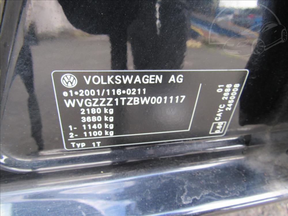 Volkswagen Touran 1,6 TDI 77kW 5 mst