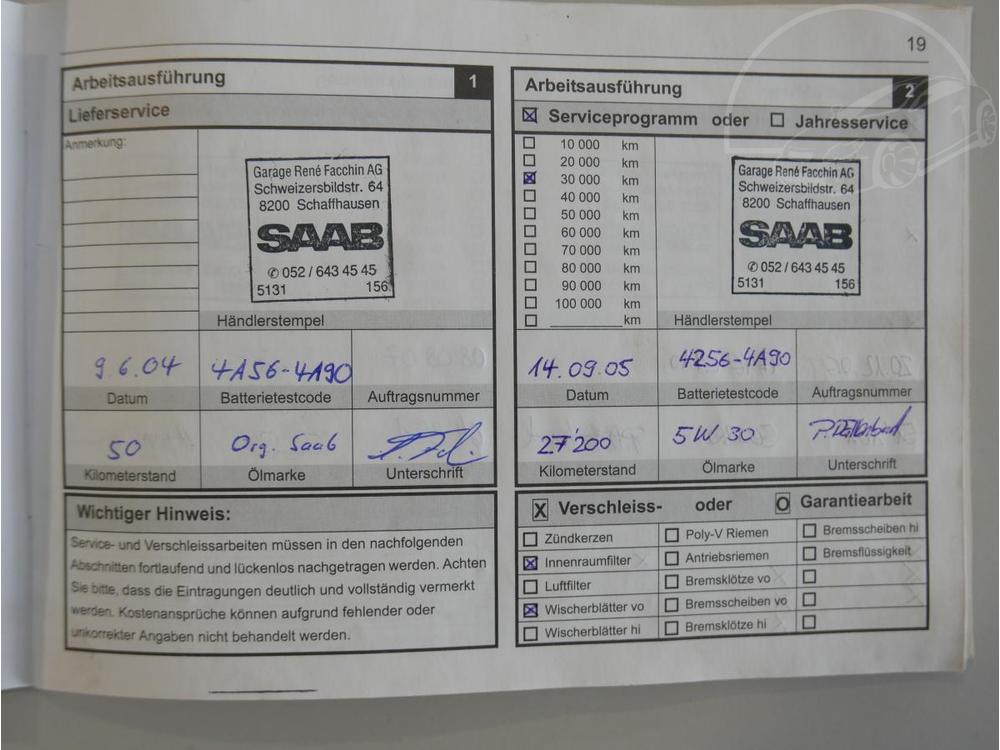 Saab 9-3 2,0t Cabrio Vector