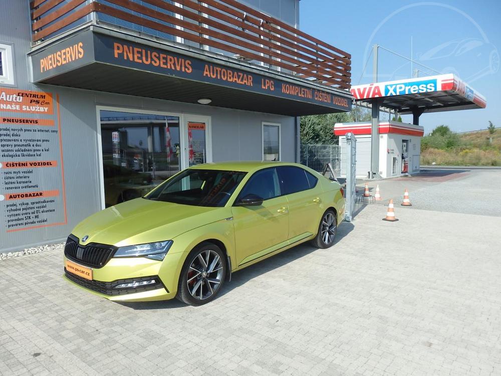 koda Superb 147kW SPORTLINE, 37tis km