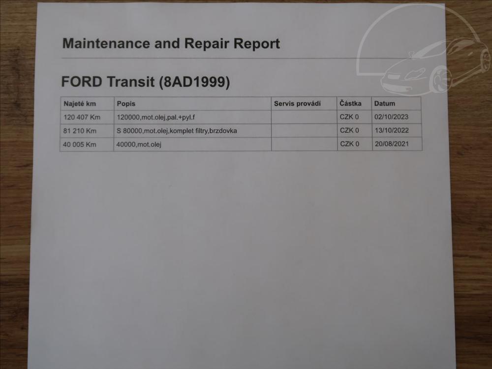 Ford Transit 2,0 TDCi,L2H2,1majR,dlna,DPH