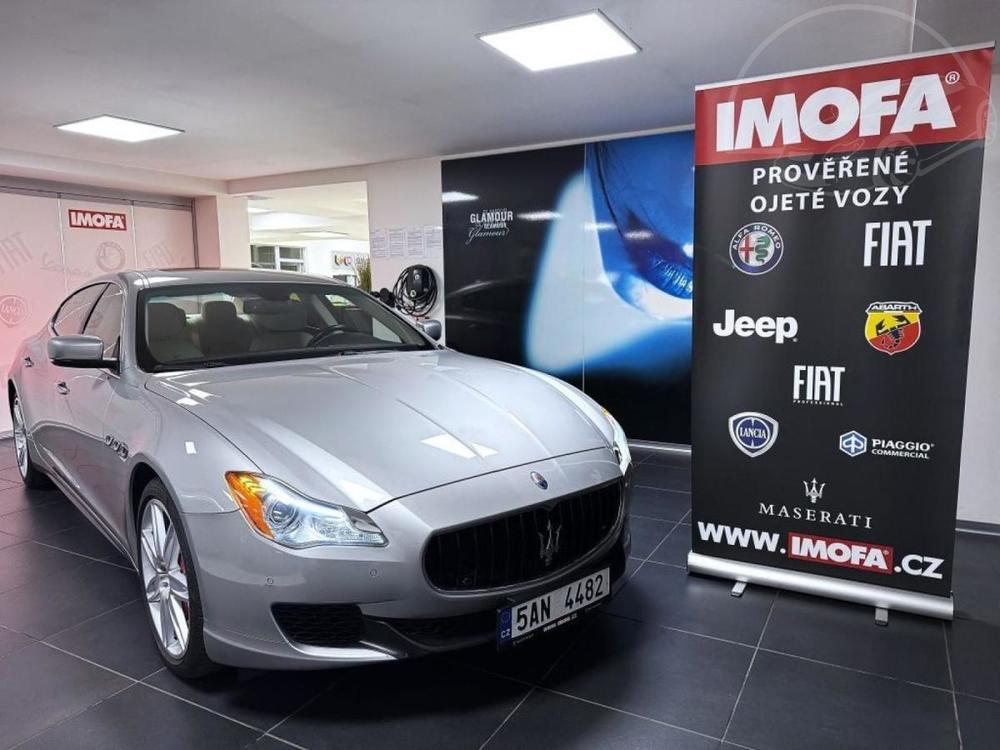 Maserati Quattroporte 3.0 diesel V6 275k AT8 ZF, reg