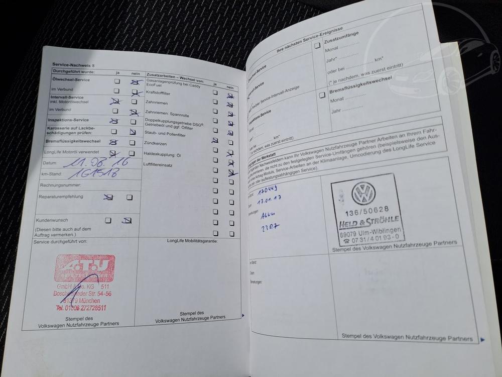 Volkswagen Caddy 1.6 TDi SERVISKA 2xKOLA 7 MST